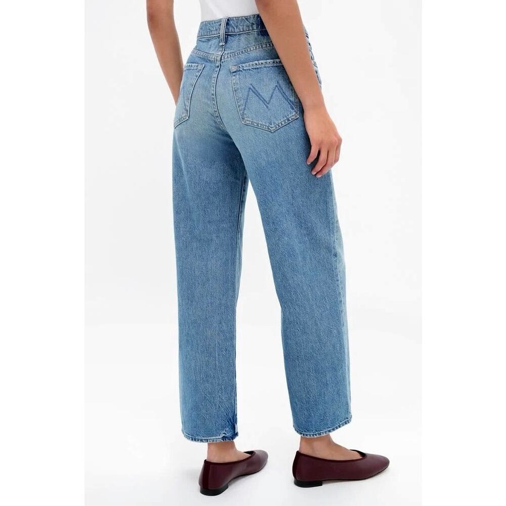 Mother SUPERIOR The Dodger Flood 26 Folk Star Wide Leg Jeans